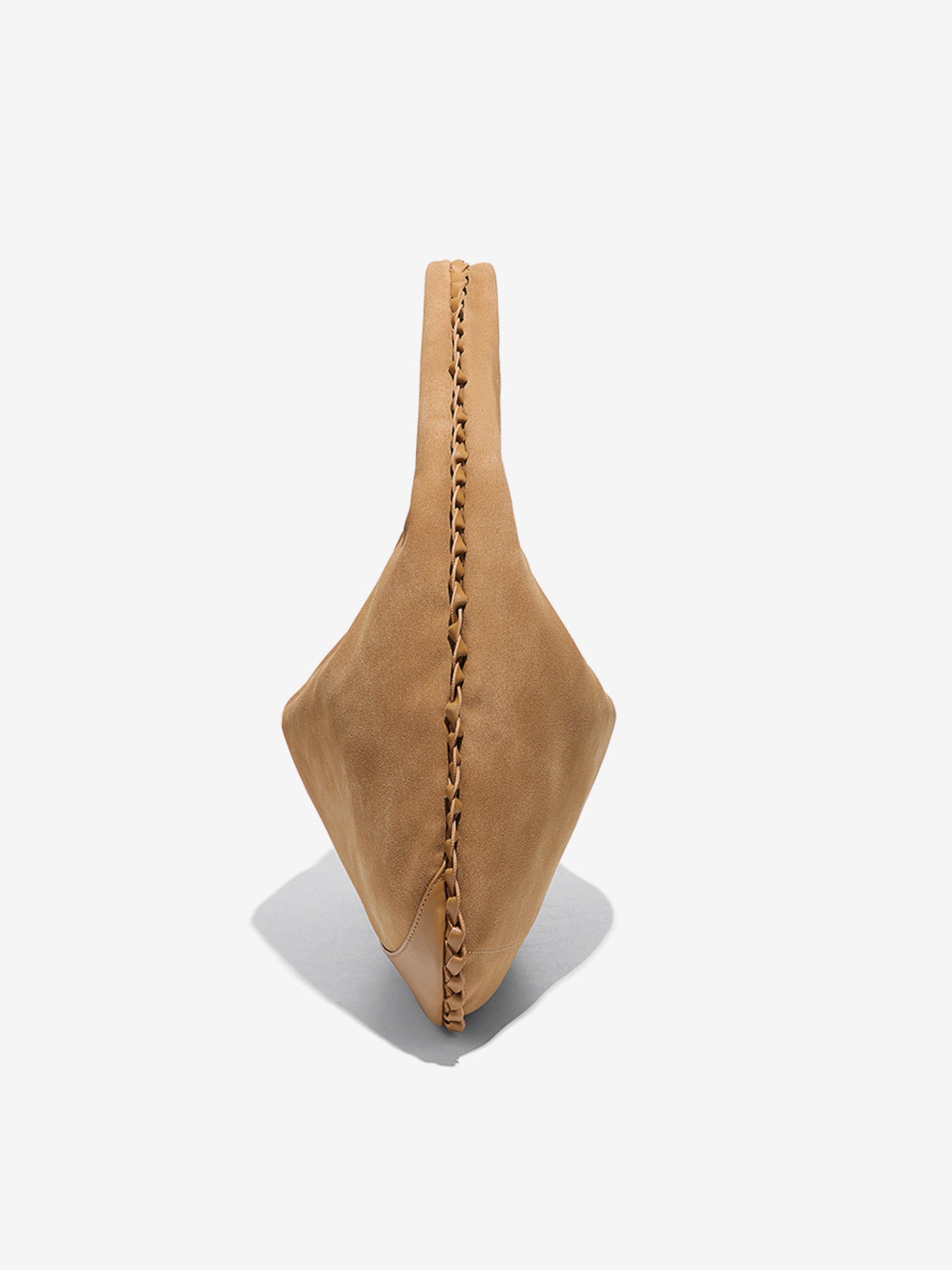 Sac Hobo Crescent en Suède et Cuir Chloe – Grand Sac à Main de Luxe pour Femme