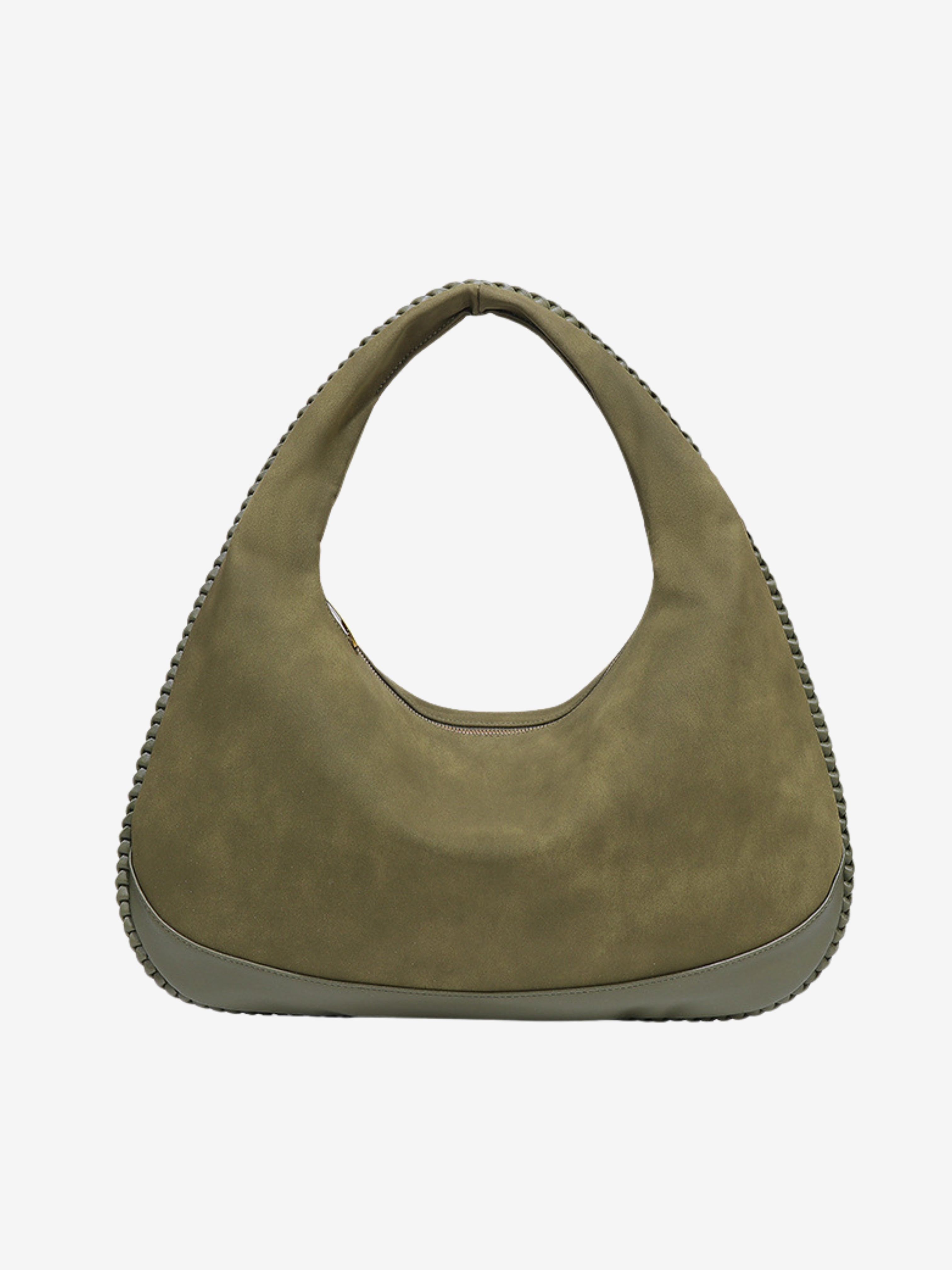 Sac Hobo Crescent en Suède et Cuir Chloe – Grand Sac à Main de Luxe pour Femme
