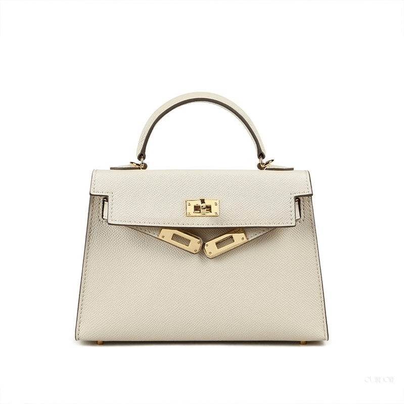 Classic Black Structured Top Handle Bag – Elegant Timeless Handbag