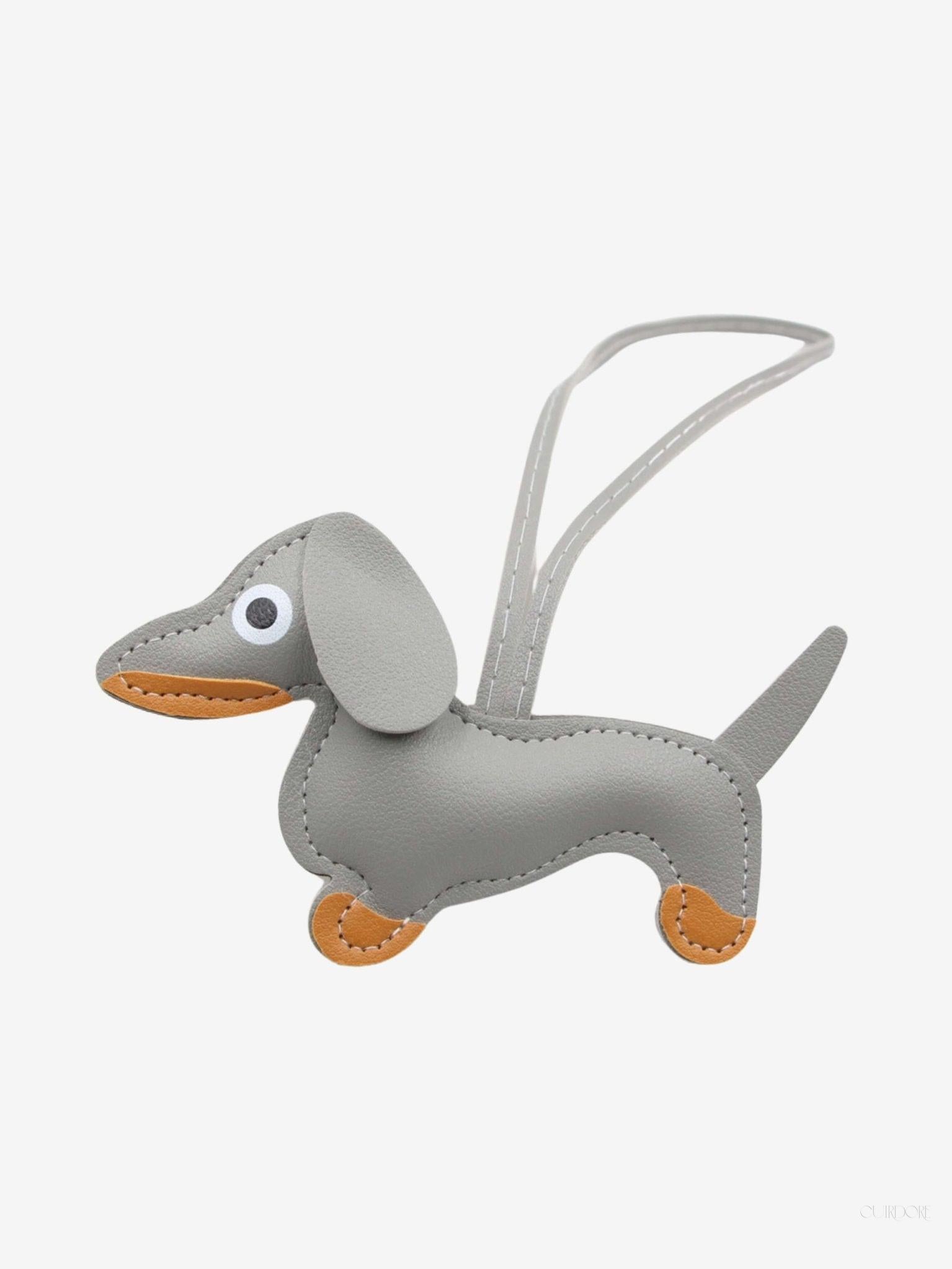 Gaelith Dachshund Leather Bagcharm – Cute & Stylish Accessory