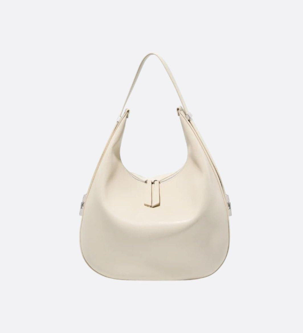 Half-Moon Shoulder Bag – Minimalist Modern Everyday Handbag