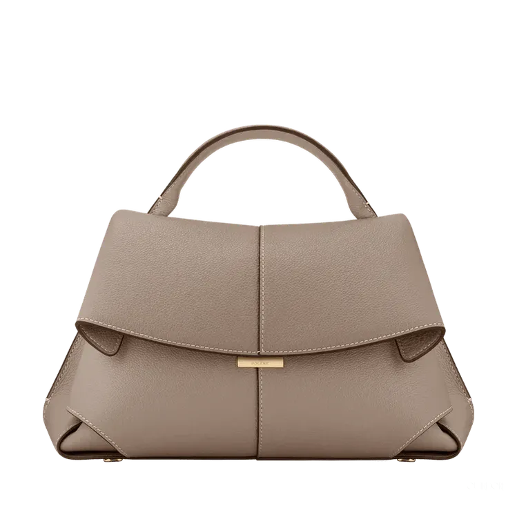 Luxury Structured Top Handle Handbag – Modern Elegant Everyday Bag