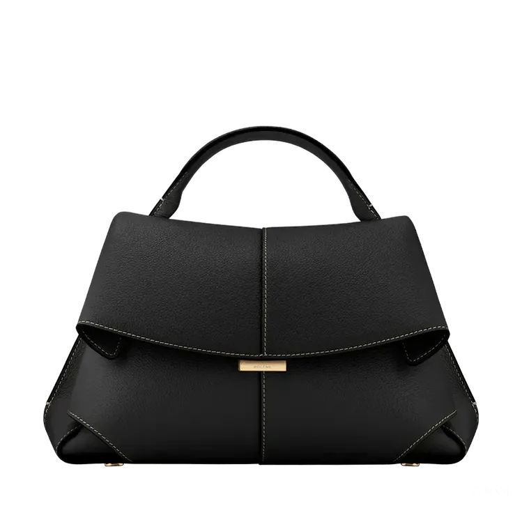 Luxury Structured Top Handle Handbag – Modern Elegant Everyday Bag