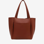 Minimalist Structured Tote Bag – Spacious Everyday Shoulder Handbag
