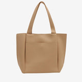 Minimalist Structured Tote Bag – Spacious Everyday Shoulder Handbag