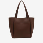 Minimalist Structured Tote Bag – Spacious Everyday Shoulder Handbag