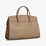 Structured Top-Handle Satchel – Elegant Classic Handbag
