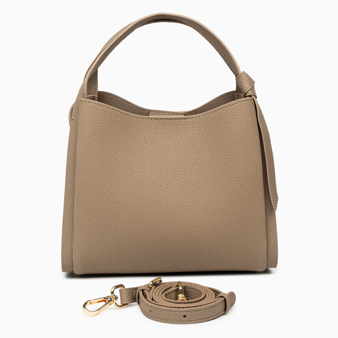 Sac à Main Alys en Cuir Minimaliste – Sac Tote Moderne avec Poignée Supérieure pour Femme