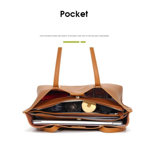 Tote Cuir Miel