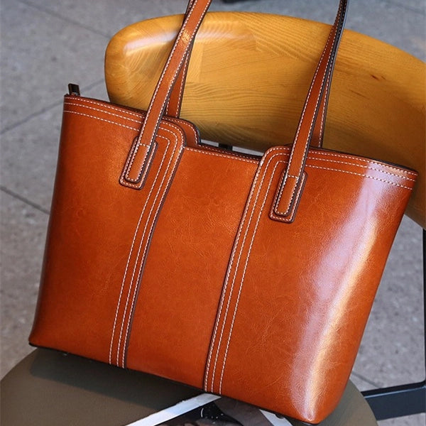 Tote Cuir Longue Anse