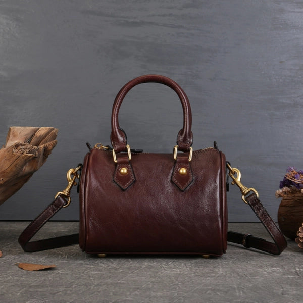 Mini Boston Cuir