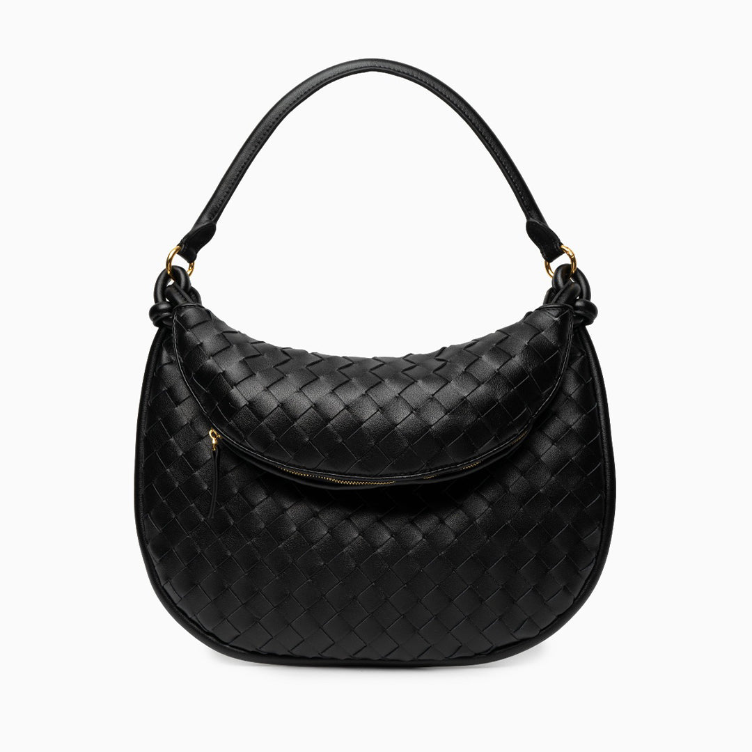 Sac à Épaule Camilla en Cuir Tissé – Sac à Main Inspiré des Créateurs pour Femme
