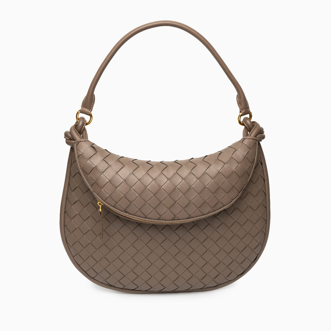 Sac à Épaule Camilla en Cuir Tissé – Sac à Main Inspiré des Créateurs pour Femme